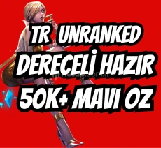FRESH HANDMADE  DERECELİ HAZIR TR +40k MAVİ ÖZ 30LVL