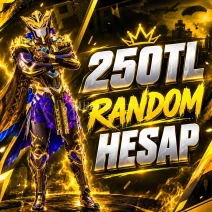 💛250TL💛RANDOM PUBG MOBİLE HESAP💛