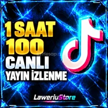 💎(KEŞFET ETKİLİ) 1 SAAT 100 TİKTOK CANLI YAYIN İZLENME