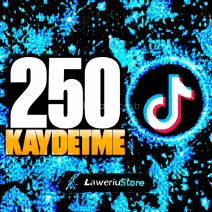 💎(KEŞFET ETKİLİ) | TİKTOK 250 TÜRK KAYDETME