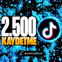 💎(KEŞFET ETKİLİ) | TİKTOK 2.500 TÜRK KAYDETME