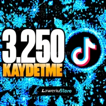 💎(KEŞFET ETKİLİ) | TİKTOK 3250 TÜRK KAYDETME