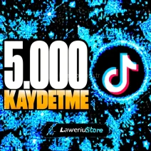 💎(KEŞFET ETKİLİ) | TİKTOK 5.000 TÜRK KAYDETME
