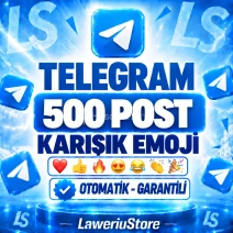 💎(GARANTİLİ) 500 OLUMLU POST EMOJİ TEPKİSİ + İZLENME