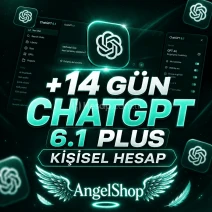 ⭐14 GÜN GARANTİLİ⭐CHATGPT 6.1 PLUS⭐KİŞİSEL-ÖZEL HESAP⭐