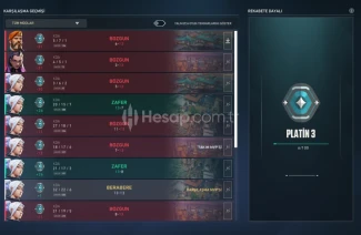 TR PLAT 3 MAİNLİK FRESH ACC HİGH MMRr