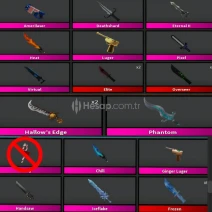 Mm2 inventoryden istediginiz 1 Godly