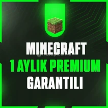 ⭐MİNECRAFT 1 AYLIK PREMİUM GARANTİLİ⭐