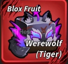 ⭐Werewolf (tiger) Fruıt [Blox Fruit⭐(en ucuzu)