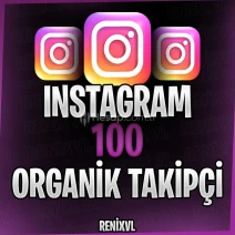 ORGANİK | INSTAGRAM 100 TAKİPÇİ
