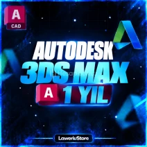 💎(SİZİN MAİLİNİZE) 1 YILLIK AUTODESK 3DS MAX