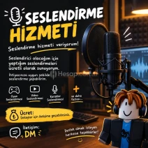 🎙 Profesyonel Seslendirme Hizmeti | Uygun Fiyat
