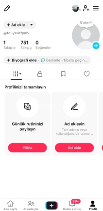 750 TAKİPCİLİ İLK MAİL TESLİM TEMİZ HESAP