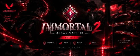 GÜNCEL İMMORTAL 2 HESAPP BOL BOL SKİNLİİİ