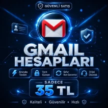 📧Gmail  |  ⚡ Oto Teslimat | 💸 35 TL