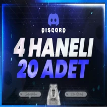 (Hesabınıza) 4 Haneli 20 Adet Kullanıcı Adı ⭐ DISCORD