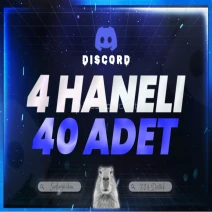 (Hesabınıza) 4 Haneli 40 Adet Kullanıcı Adı ⭐ DISCORD