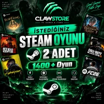 ✅İstediğiniz 2 Oyun ⭐[1400+ Oyun⭐ Oto Garantili✅