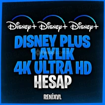 1 AYLIK DISNEY PLUS 4K PLAN KİŞİSEL HESAP