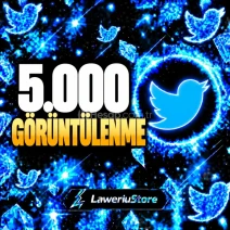 💎X (Twitter) 5.000 Görüntülenme 💎