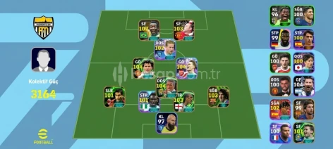 Peleli sağlam orta saha üçlüsü pes hesabı