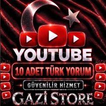 ⭐(%100 TÜRK) + (ORGANİK) YOUTUBE 10 YORUM ⭐
