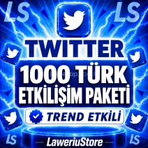 💎(TWITTER) GÖRÜNTÜLENME + İZLENME + ETKİLEŞİM + PROFİL