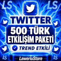 💎(TWITTER) GÖRÜNTÜLENME + İZLENME + ETKİLEŞİM + PROFİL