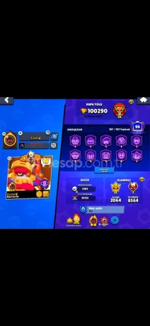 2x MASTER 100BİN KUPA Brawl Stars..