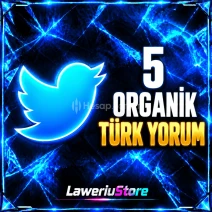 💎 (ORGANİK) TWİTTER 5 TÜRK YORUM  |  TREND ETKİLİ 💎