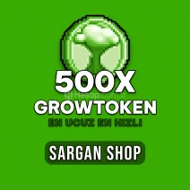 ✨ EN UCUZ - SERİ TESLİMAT - 500 Adet Growtoken ✨