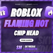 ⭐(PRİME GAMİNG FLAMİNG HOT CHİP HEAD) - OTO TESLİM⭐