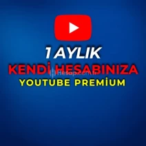 ⚡ BUGÜNE ÖZEL ⚡ 1 AY YOUTUBE PREMIUM (KENDİ HESABINIZA)