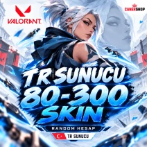 %100 TR SUNUCU 80-300 SKİN RANDOM HESAP⭐