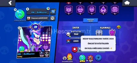 45K 27PRESTİJLİ ŞÖHRET HESAPPP
