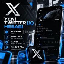 🐦X (Twitter) Hesabı | 🔐 2FA Aktif