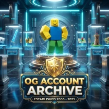 Roblox Boş OG Hesap | 2006-2025 Arası |