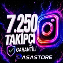 ⭐(GARANTİLİ) +7.250 TAKİPÇİ | KEŞFET ETKİ | GÜVENLİ⭐ (K