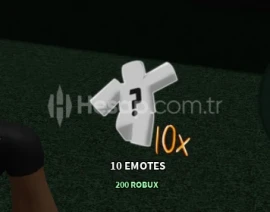 The Strongest Battlegrounds 10 Emotes