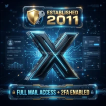 Twitter X Hesabı | 2011 Tarihli | Mailli | 2FA