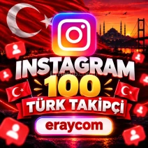 💫İNDİRİMLİ💫 İNSTAGRAM 100 TÜRK TAKİPÇİ