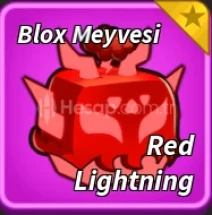 ⭐ Red Lightning [Blox Fruit⭐(en ucuzu)