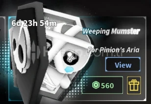 Fisch Weeping Mumster Gamepass Gift
