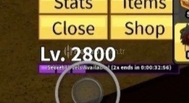 Godhuman Level 2800 + 1 Fruits Inventory
