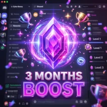 Discord Sunucu Takviyesi | 3 Aylık Boost