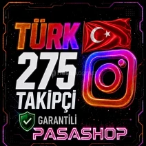 ⭐(GARANTİLİ) 275 TÜRK TAKİPÇİ | KEŞFET ETKİ | GÜVENLİ⭐