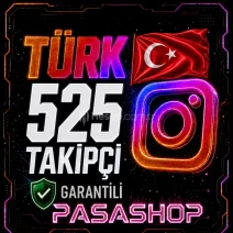 ⭐(GARANTİLİ) 525 TÜRK TAKİPÇİ | KEŞFET ETKİ | GÜVENLİ⭐