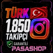 ⭐(GARANTİLİ) 1850 TÜRK TAKİPÇİ | KEŞFET ETKİ  GÜVENLİ⭐