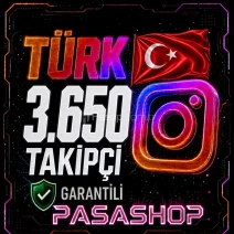 ⭐(GARANTİLİ) 3650 TÜRK TAKİPÇİ | KEŞFET ETKİ  GÜVENLİ⭐