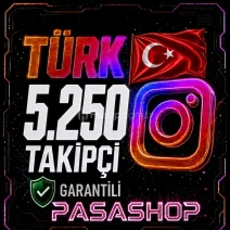⭐(GARANTİLİ) 5250 TÜRK TAKİPÇİ | KEŞFET ETKİ  GÜVENLİ⭐